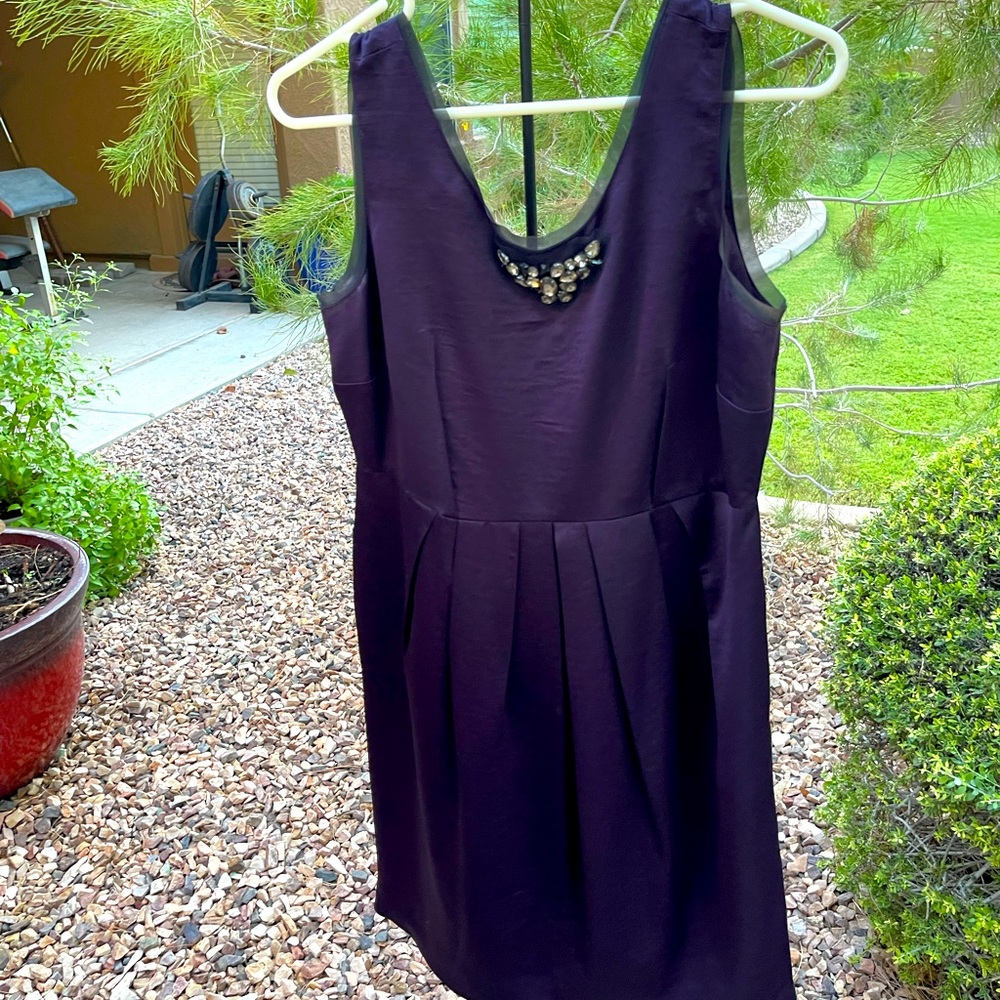 Vera Wang. Purple. Size 10. Like new.